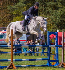 Ein kleines Springreiten in der Nähe von Lindow